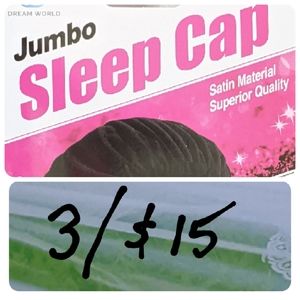 COPY - Satin Hair Cover/Sleep Cap